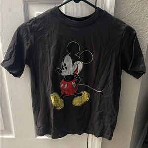 Disney Mickey Mouse Black Kids T-Shirt